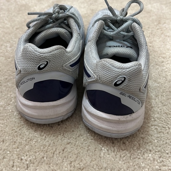 ASICS kids Gel-Game 9 Grade School Tennis Shoes Size 2 - Picture 4 of 8